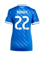 Real Madrid Antonio Rudiger #22 Alternativní Dres pro Dámské 2025-26 Krátký Rukáv